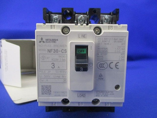 ノーヒューズブレーカ3P3A NF30-CS