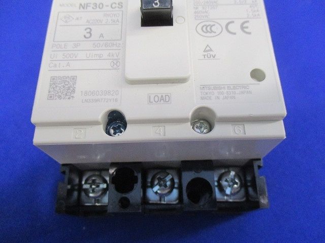 ノーヒューズブレーカ3P3A NF30-CS
