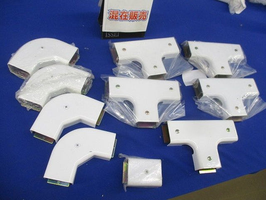 メタルモール付属品セット(混在10個入)(ホワイト) M220他