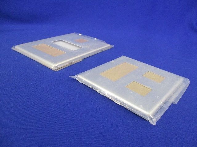新金属コンセントプレートセット(混在5個入) WTF9207他