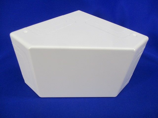 メタルモールコーナーボックスB･C型(ホワイト) DZC345W