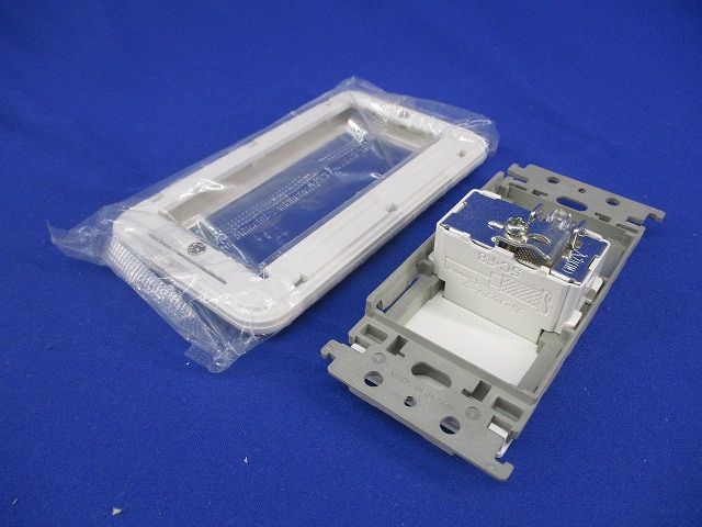 BSフリーボックス(結線モニター付)専用テレビコンセント端末用(プレート付)白National PAC7042W