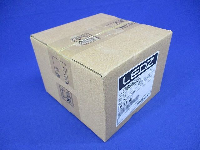ＬＥＤベースダウンライト 電球色 ランプ付 白φ１００ ERD5663SA