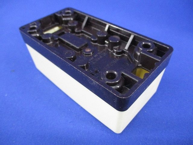 引掛露出ダブルコンセント(5個入)クリーム WK2312E