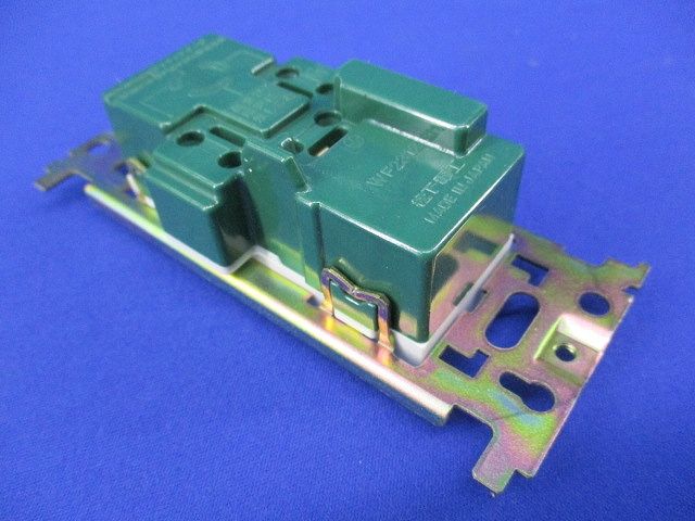 引掛埋込ダブルコンセント(5個入)(ミルキーホワイト)National WF2312