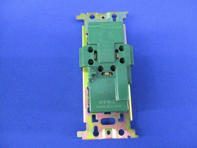 引掛埋込ダブルコンセント(5個入)(ミルキーホワイト)National WF2312