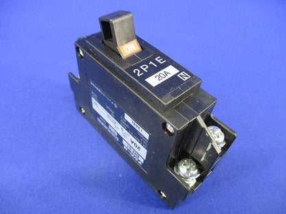漏電遮断器2P1E20A(ビス不足) BN-51