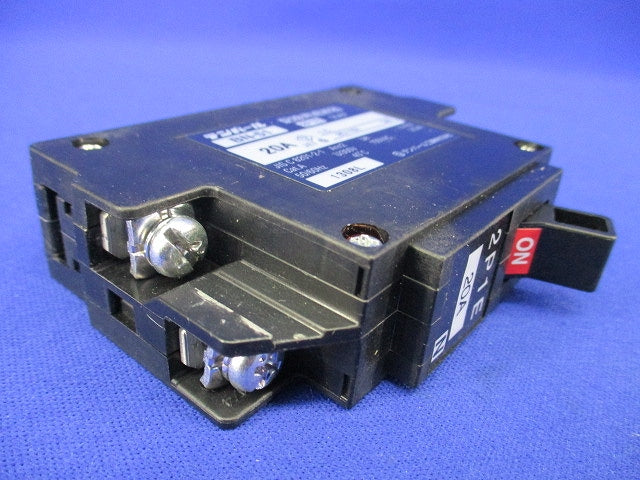 漏電遮断器2P1E20A(ビス不足) BN-51