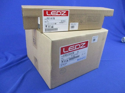 LEDベースダウンライト 電源ユニット付 ERD2680W+RX141N