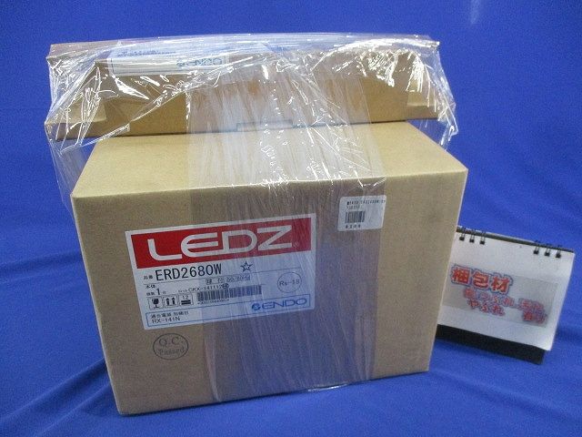 LEDベースダウンライト 電源ユニット付 ERD2680W+RX141N