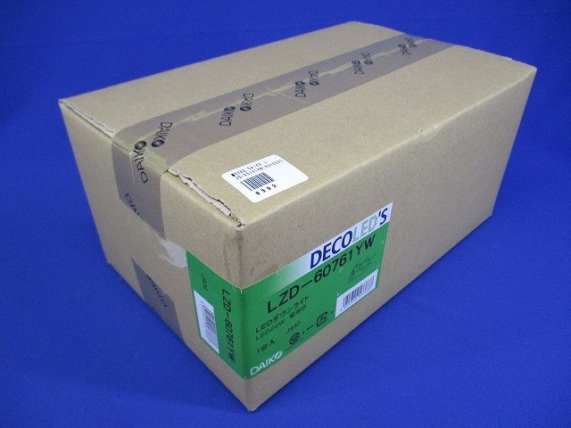 LEDダウンライト 3000K LED内臓 φ150 LED交換不可 調光器別売 電源別売 LZD-60761YW