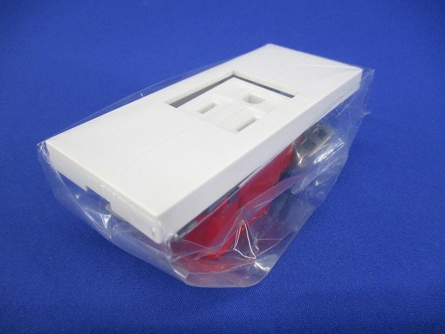 KAGラインアップ 接地コンセントセット ピュアホワイト KAG-1509