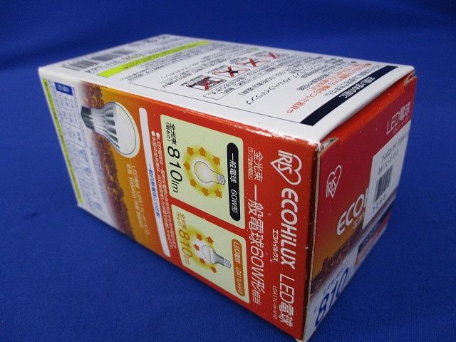 LED電球 エコハイルクス 電球色相当  810lm E26口金 LDA11L-H-V12