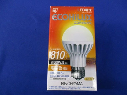 LED電球 エコハイルクス 電球色相当  810lm E26口金 LDA11L-H-V12