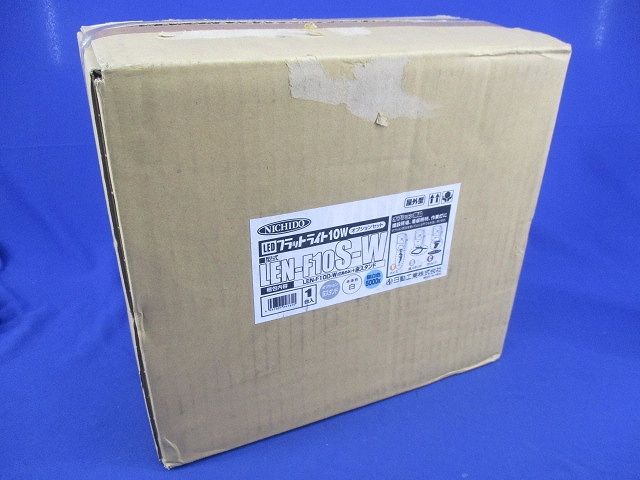 LEDフラットライト10W(昼白色) LEN-F10S-W
