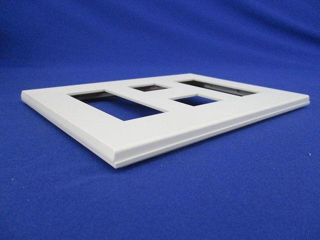 Jワイドスリム コンセントプレート(13枚入)(ピュアホワイト)(袋破れ有)