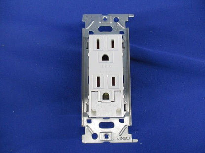 埋込アースターミナル付接地ダブルコンセント 2PE 15A 125V ピュアホワイト JEC-BN-55GE-PW