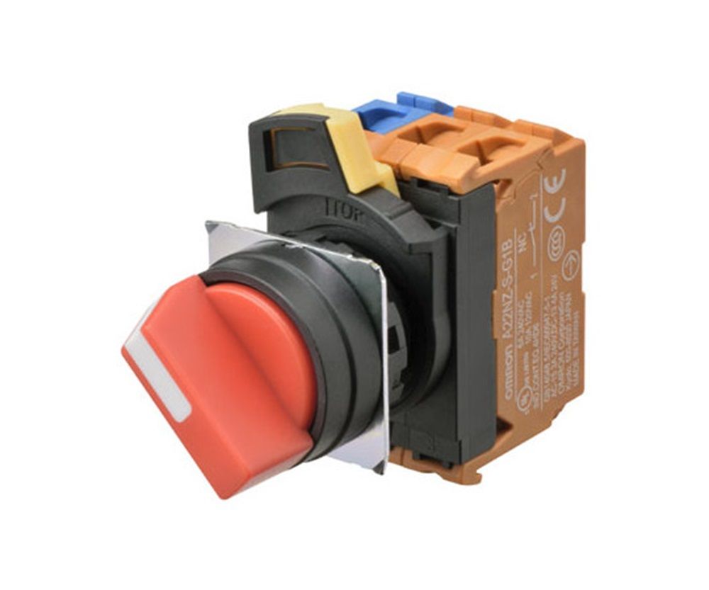 押ボタンスイッチ 操作部の色 赤 A22NS-2BM-NRA-G102-NN