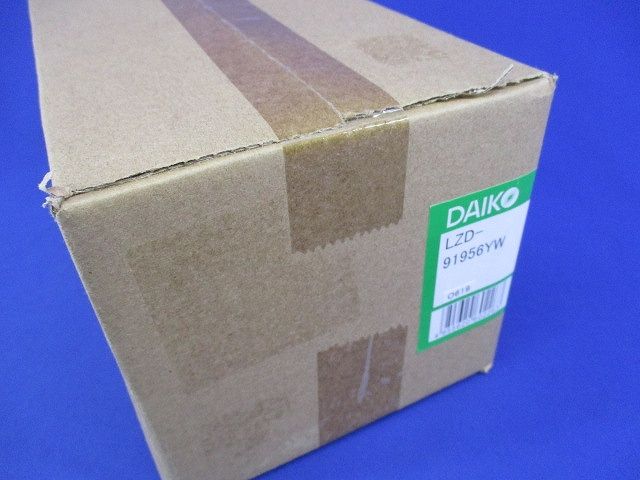 LEDユニバーサルダウンライト ＬＥＤ内蔵φ100mm 電源別売 3000K ホワイト LZD-91956YW