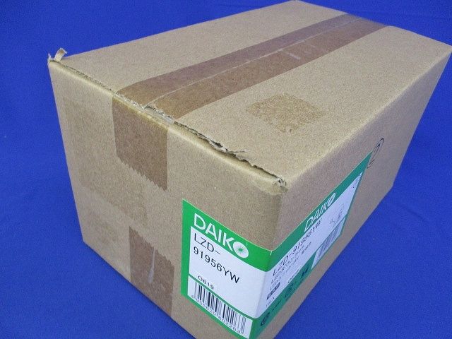 LEDユニバーサルダウンライト ＬＥＤ内蔵φ100mm 電源別売 3000K ホワイト LZD-91956YW