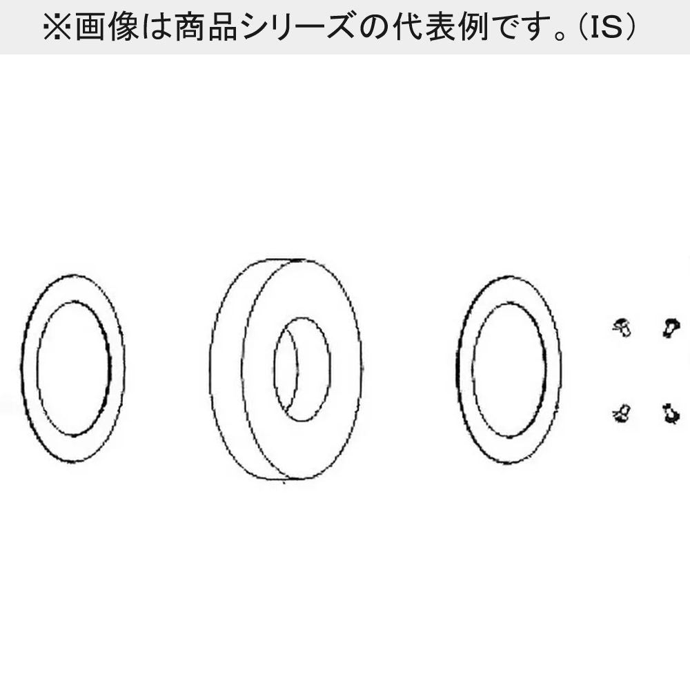 埋込スペーサ金具 街路灯リニューアル専用 ポールQQ 89.1φ用 DYKX20050