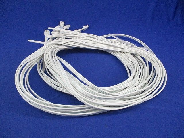 片切り接続コード リード線(9個入)白 DKP2500