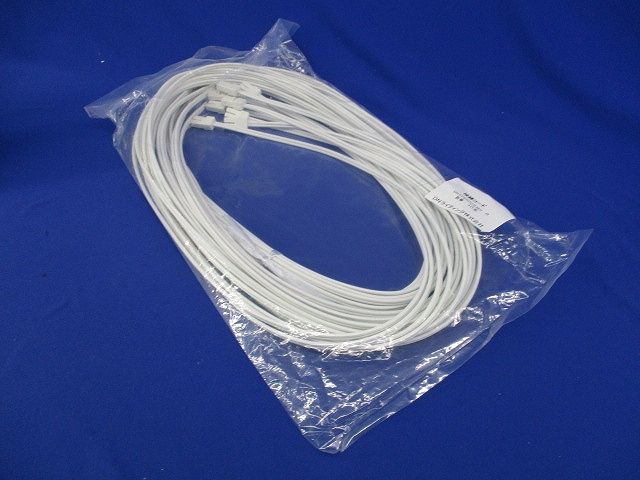 片切り接続コード(10本入)(ホワイト)(新品未開封) DK2P2500