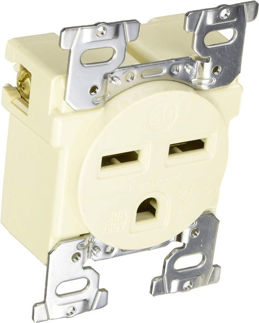 埋込コンセント 接地2P ミルキーホワイト WF3630W