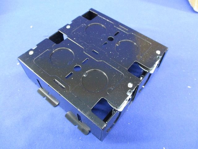 パネルボックス2ヶ用(鉄製)(10個入) SBP-2F