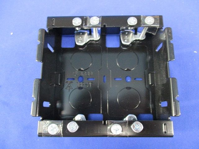 パネルボックス2ヶ用(鉄製)(10個入) SBP-2F