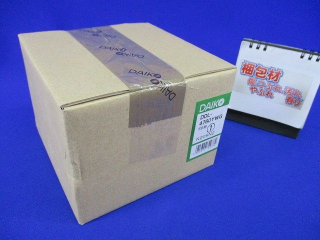 LEDダウンライトφ75 電球色 DDL-4760YWG