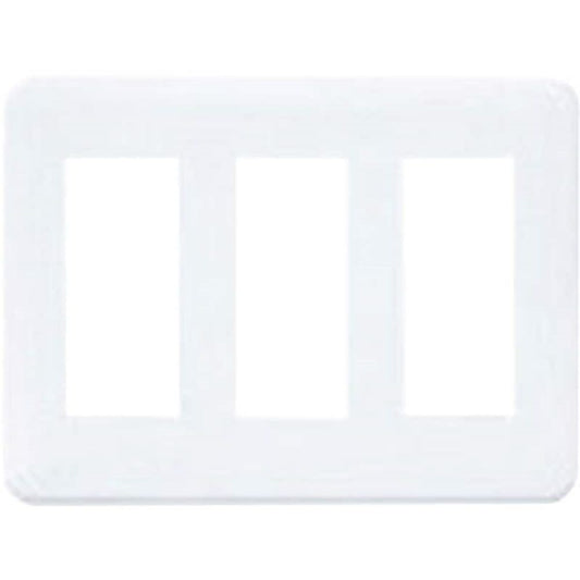コンセントプレート 9個用 ホワイト 20枚入 WTF7009W-20
