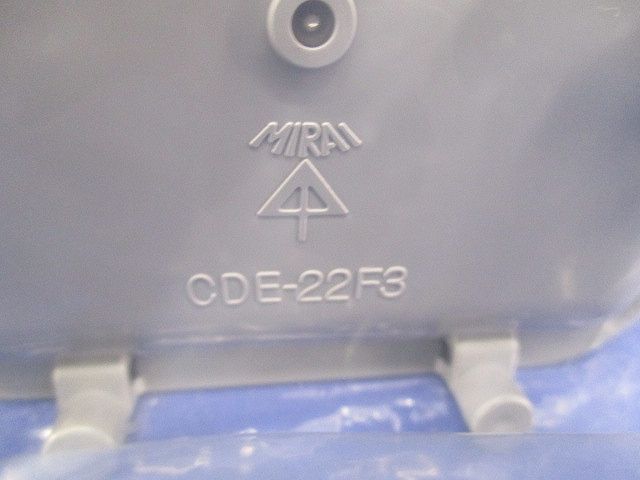 F・ころトリオ スクリュー釘付 CD単層波付管22・3連用 10個入 CDE-22F3-10