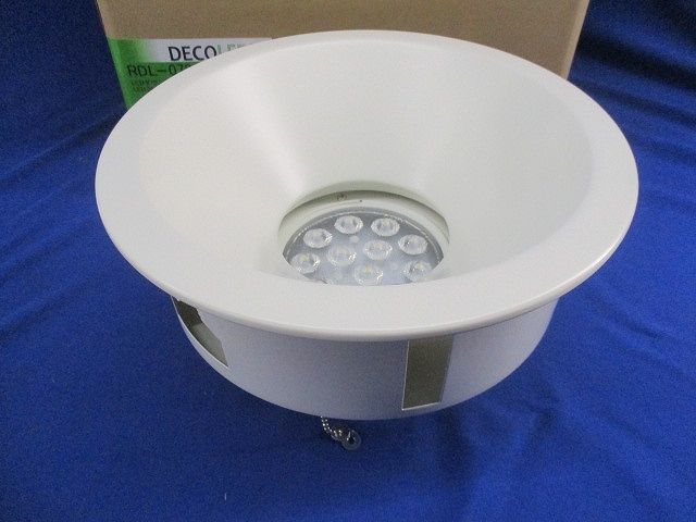 LEDダウンライトφ200 電球色 RDL-072630R