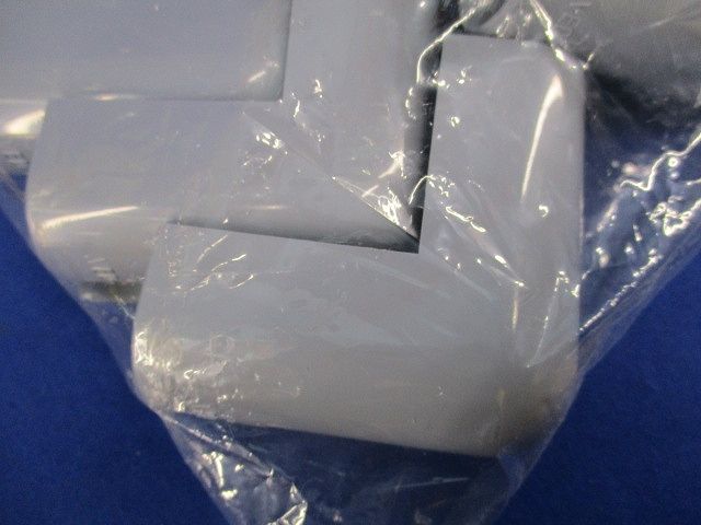 VE管カバー出ズミ 適合管VE22 グレー 10個入 VED-22-10