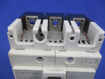 ノーヒューズ遮断器3P120A(単3中性線欠相保護付) NF125-NCWS