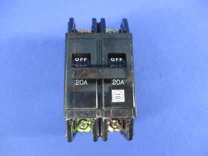 ノーヒューズブレーカ 2P20A(ジャンク品) BH-K