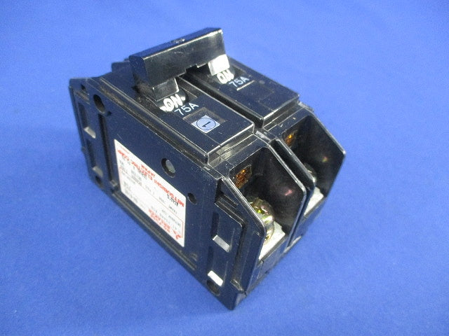 ノーヒューズブレーカ 2P75A(ジャンク品) BH-K100