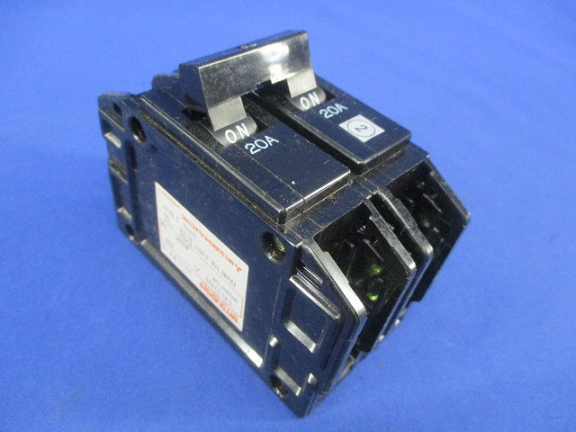 ノーヒューズブレーカ 2P20A(ジャンク品) BH-K