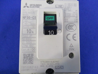 ノーヒューズブレーカー 2P10A NF30-CS