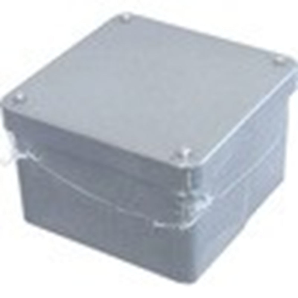 プルボックス 150×150×100 防水カブセ グレー PB151510KGHW