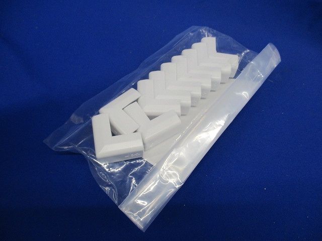 プラモール付属品出ズミ(1号)カベ白 10個価格 MLD-1W-10