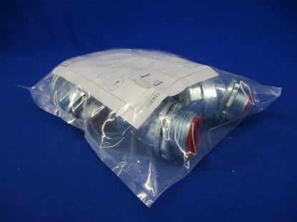 防水プリカ用附属品 ノックアウト用防水コネクタ 45°形 厚鋼電線管おねじ付き 5個入 W45BG30-05