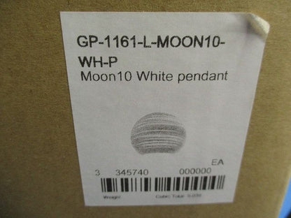 ムーンペンダント ホワイトスクラップライト(新品未開梱) GP-1161-L-MOON10-WH-P