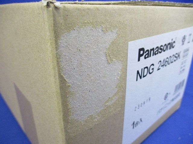 LED非常用ダウンライト 電源・リモコン別売 非調光 3500K シルバーメタリック NDG24602SK