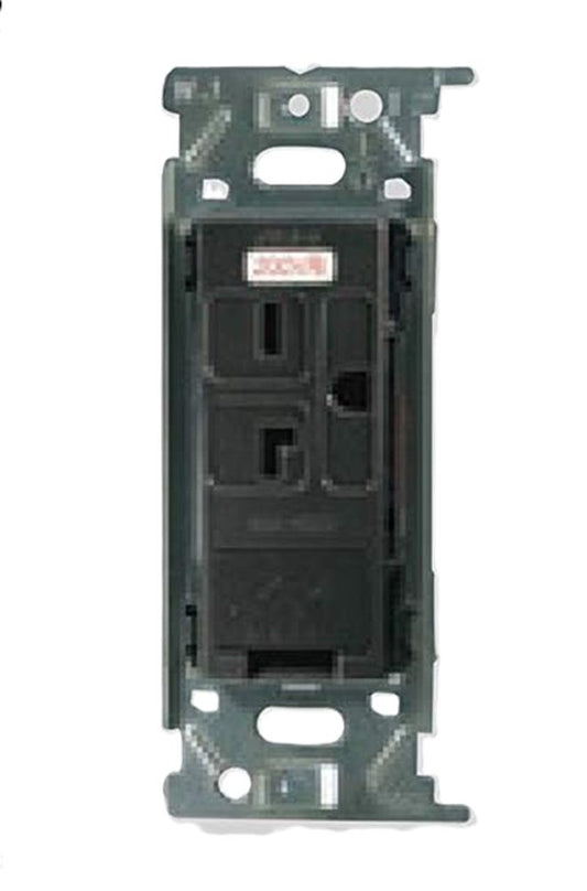 埋込アースターミナル付15A･20A兼用接地コンセント 20A-250V ソフトブラック JEC-BN-LIGE-SB