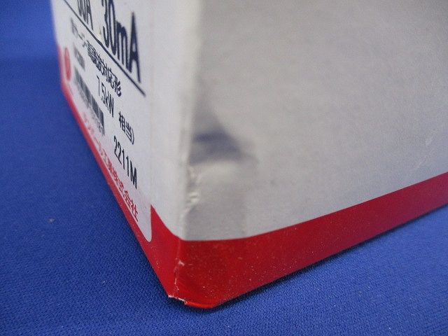 漏電遮断器 分電盤協約形サイズ 3P3E30A 30mA 33MKC30030