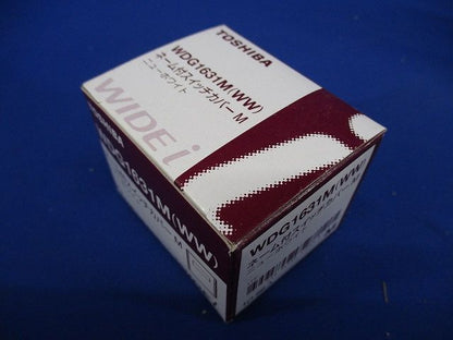 ネーム付スイッチカバーM(10個入)ニューW WDG1631M(WW)-10