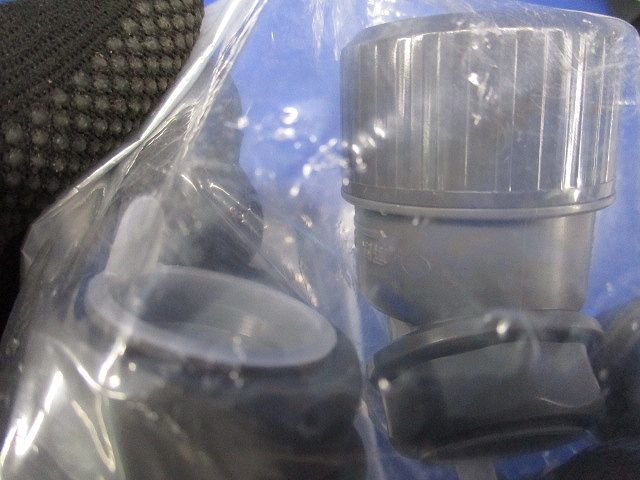 PFコネクタ45 (45°タイプ) (プラフレキPFS-22用)グレー 10個入り PFS-22MHR-10