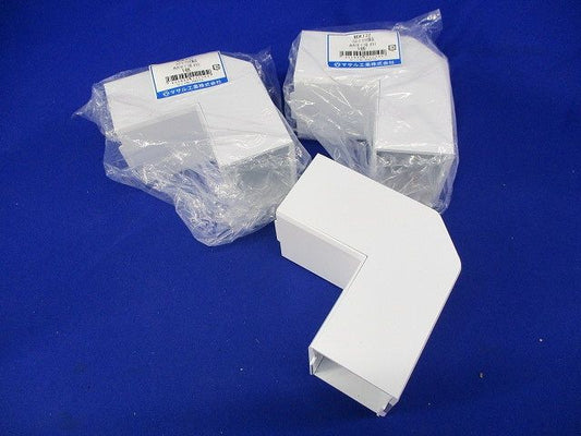 エムケーダクト付属品内外マガリ3号(3個入)(ホワイト) MDK132